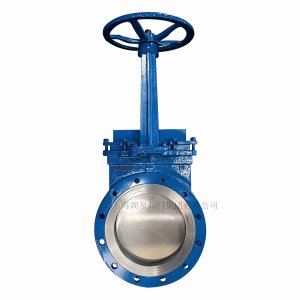 手動刀閘閥DN65，DN80，DN150鑄鋼10公斤