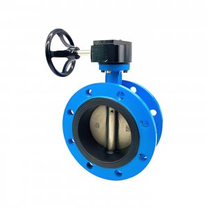 DN125，DN150法蘭式蝸輪蝸桿蝶閥1.6Mpa